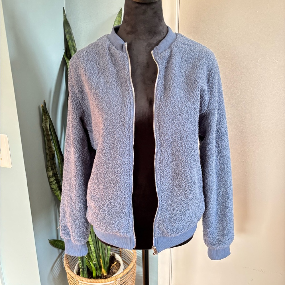 Women's Blue Fleece Jacket